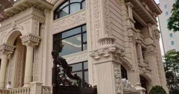 商洛黄金麻别墅外墙异形定制