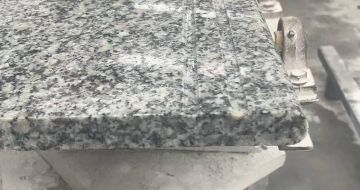 商洛芝麻白楼梯踏步 芙蓉白