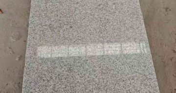 商洛芝麻白光面毛板