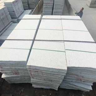 商洛芝麻白毛板，石材毛板