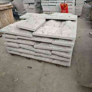 商洛芝麻白蘑菇石，自然面