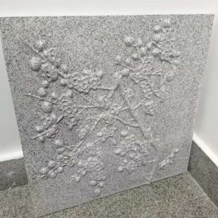 商洛芝麻白雕刻版，异形定制