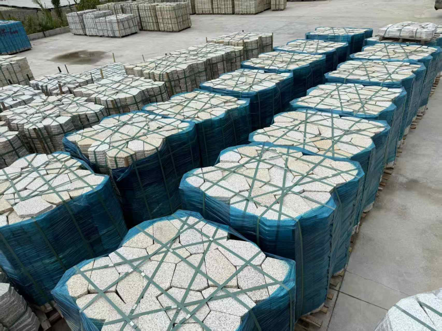 商洛黄金麻冰裂纹 碎拼