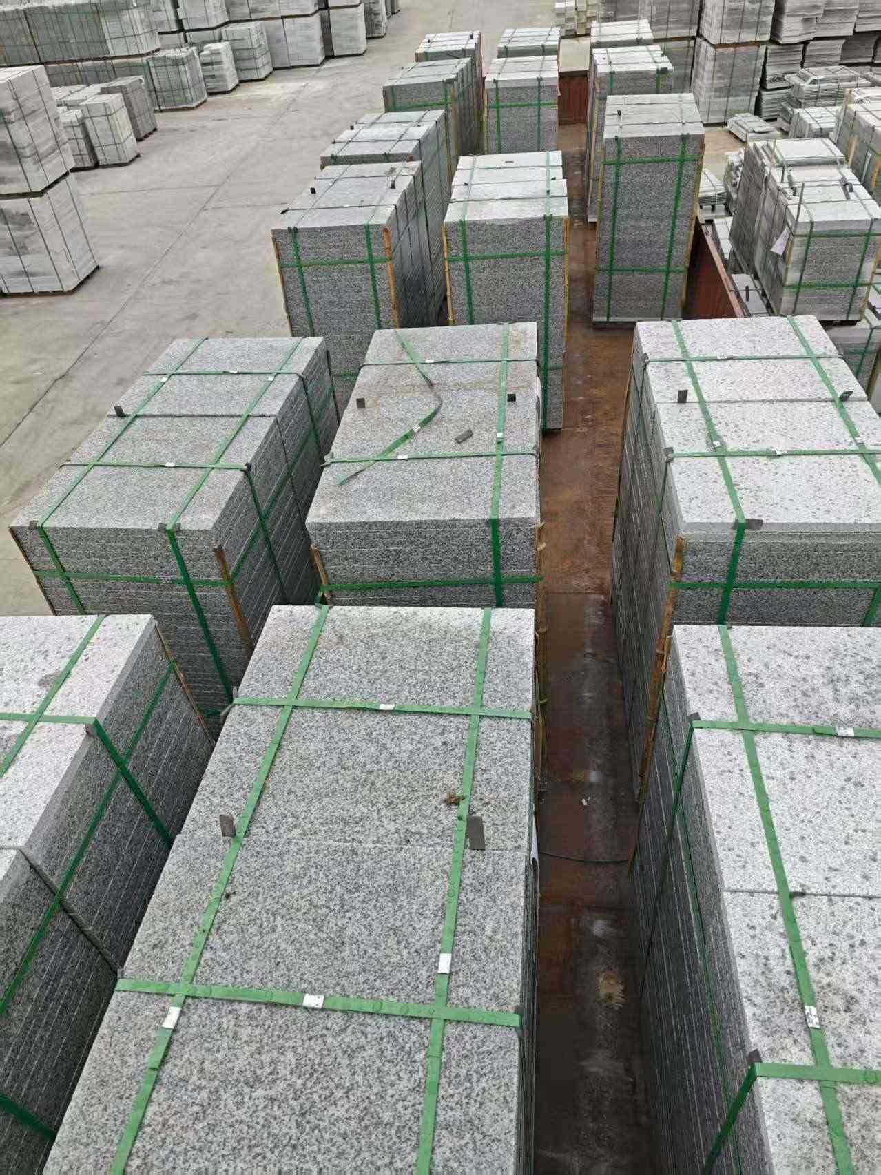 商洛芝麻白地铺板  地铺石