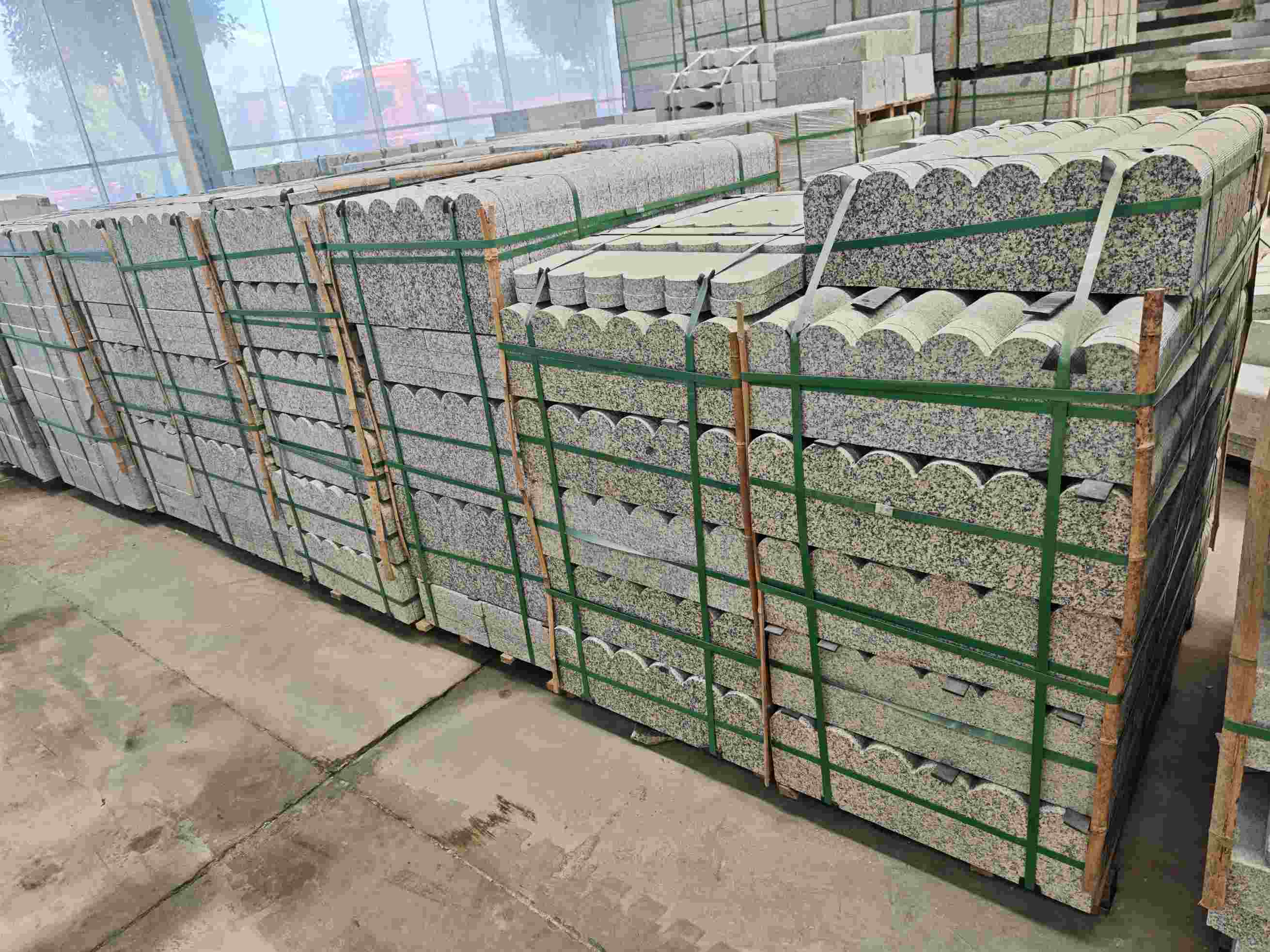 商洛芝麻白芙蓉白花边石