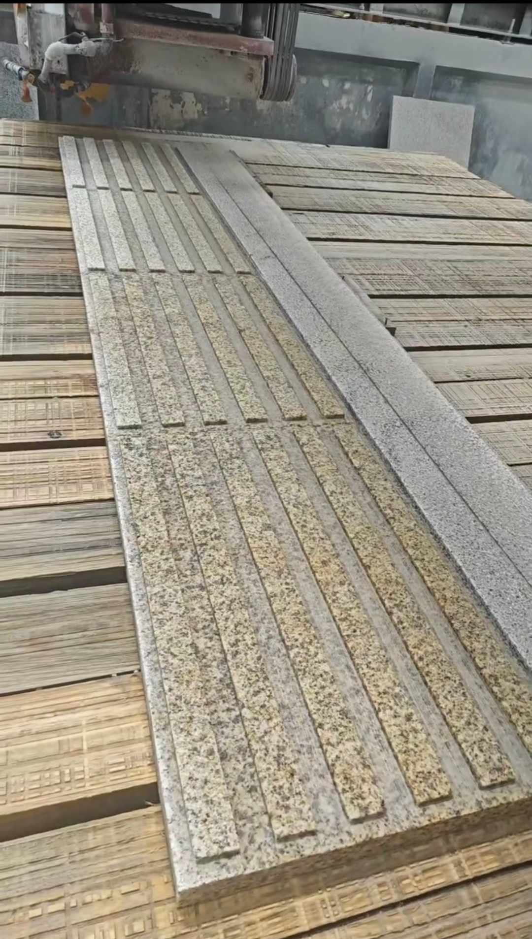 商洛黄金麻盲道石 盲条