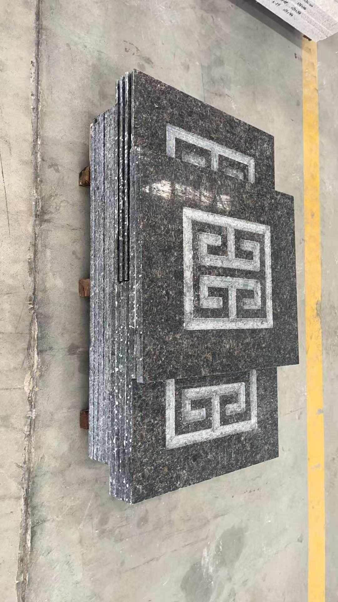 商洛英国棕回纹雕刻版